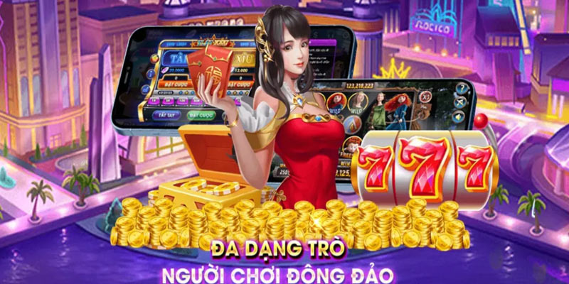 Các trò chơi nổi bật hiện có tại game bài Vip52