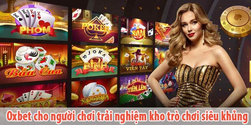 người chơi trải nghiệm kho trò chơi siêu khủng